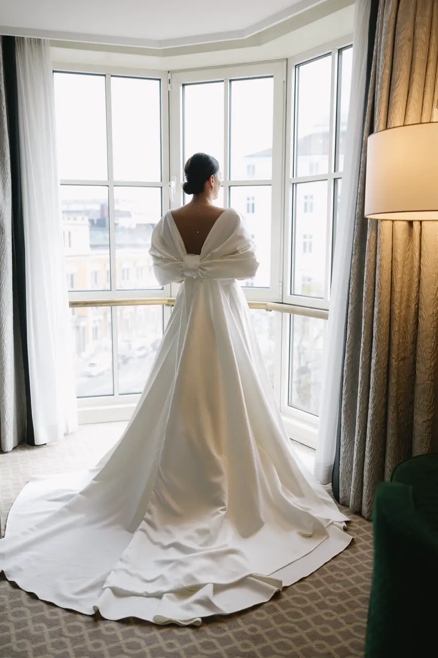 Monochrome Vienna Hotel Wedding