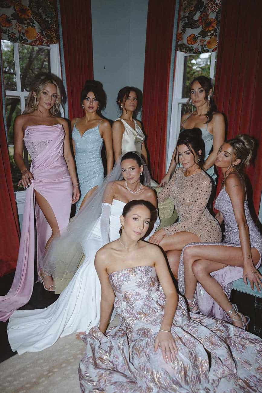 romantic fall wedding at Oakbourne Country Club in LA.