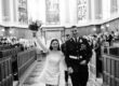 wedding photo shoot at Trinity College Chapel