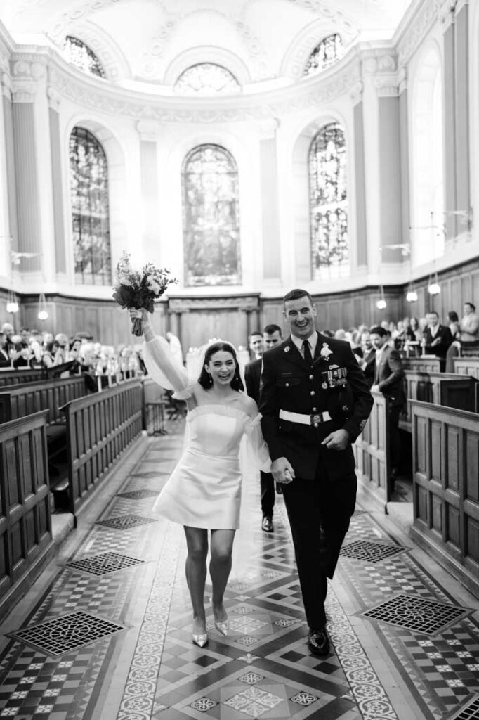wedding photo shoot at Trinity College Chapel