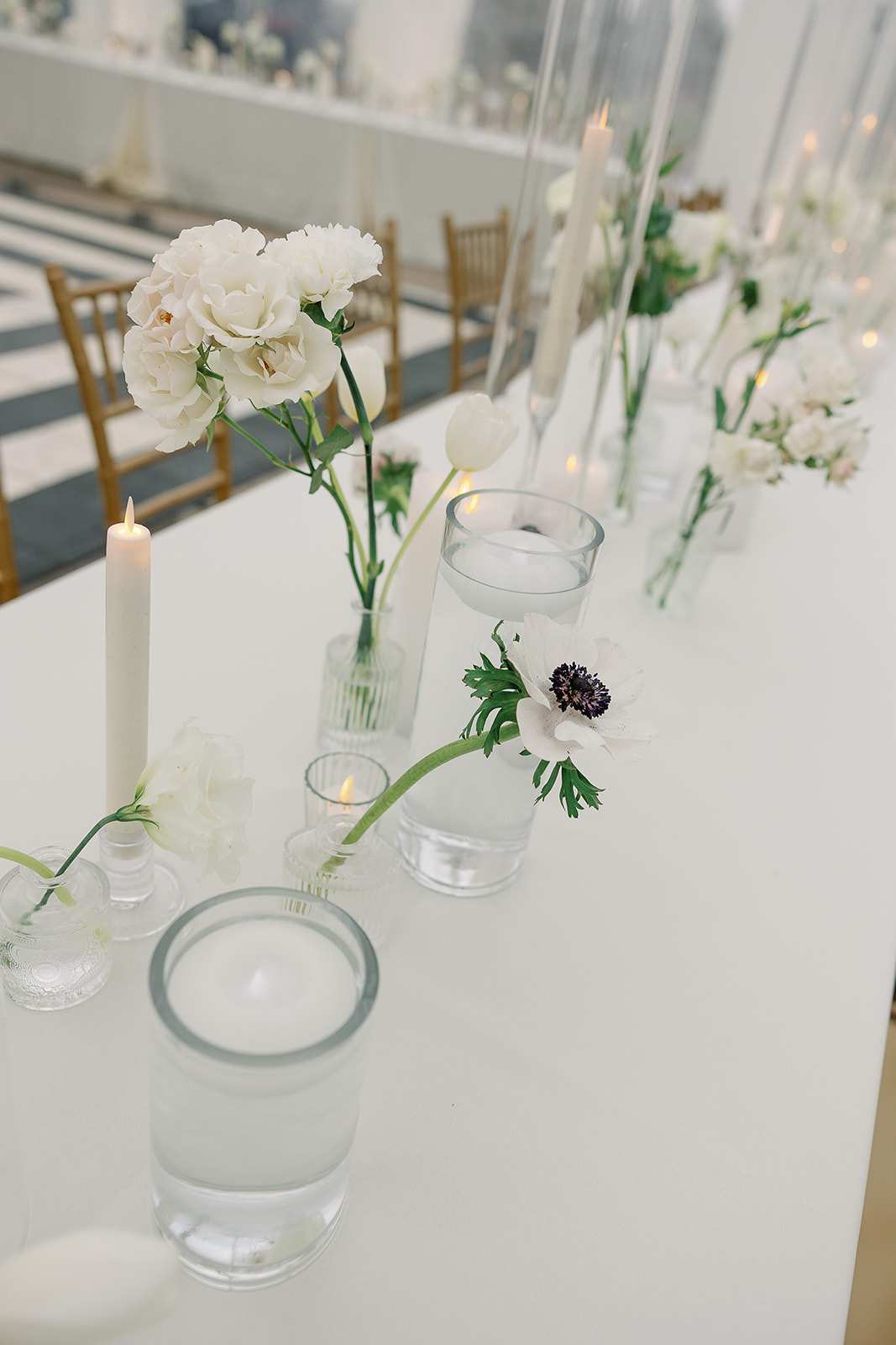 edgy romantic wedding at Oakbourne Country Club in Los Angeles.