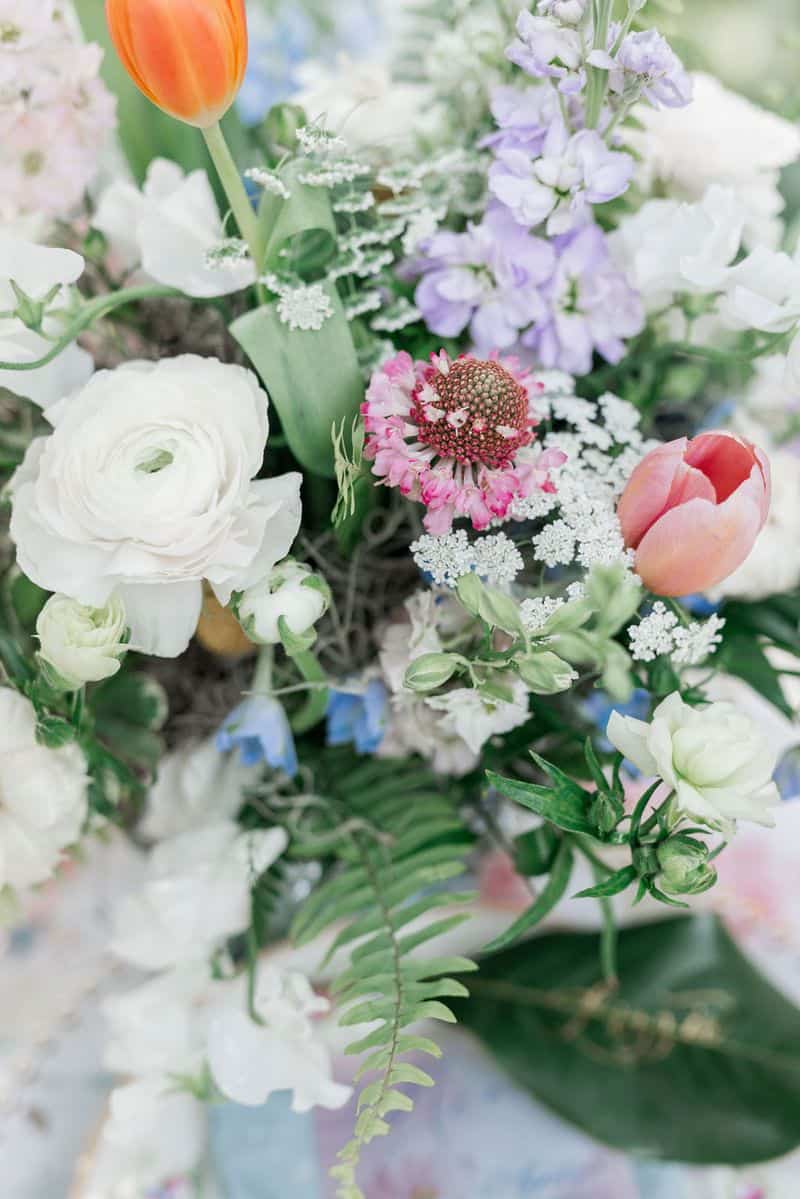Festive Floral Tablescape Styled Shoot in the Lowcountry of South Carolina