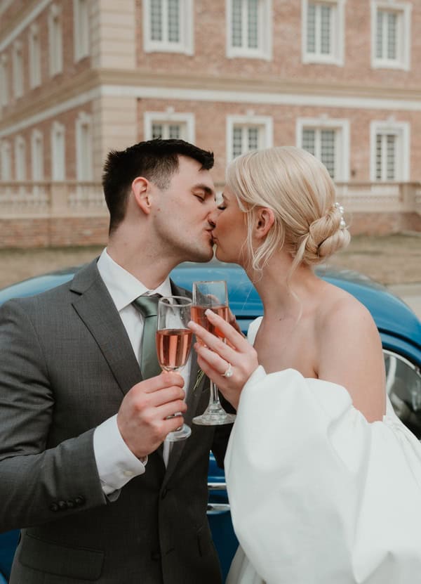 Wedding photo at Oxbow Estate