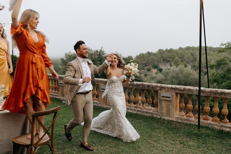 intimate wedding in mallorca spain