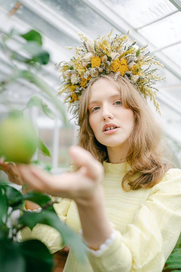 English Garden Vintage Boho Bride