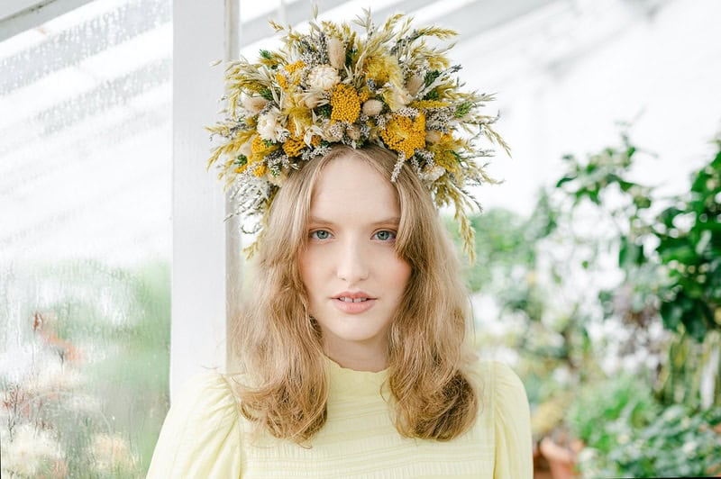 English boho Bride shoot