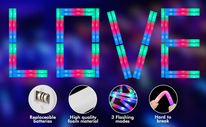 glow in the dark for weddings