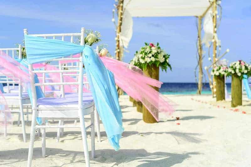 beach wedding Decor