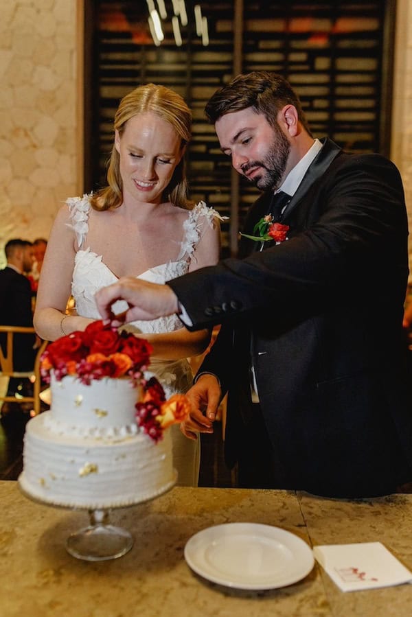 colorful wedding photo shoot at Riviera Maya in Mexico.