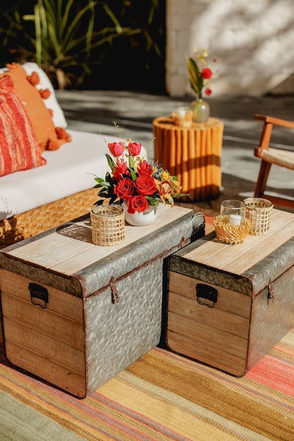 colorful wedding photo shoot at Andaz Mayakoba Resort Riviera Maya in Mexico.