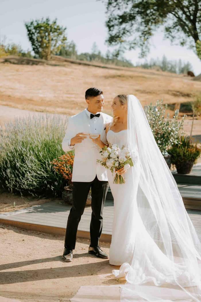 Paige And Ira's June Wedding At Black Oak Mountain Vineyards In Cool Ca june wedding california