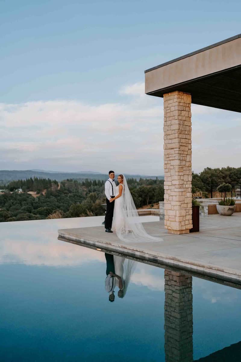 Paige And Ira's June Wedding At Black Oak Mountain Vineyards In Cool Ca wedding in june