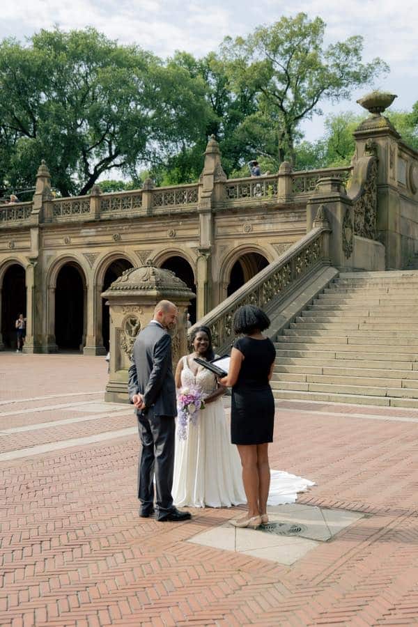 wedding in central park nyc