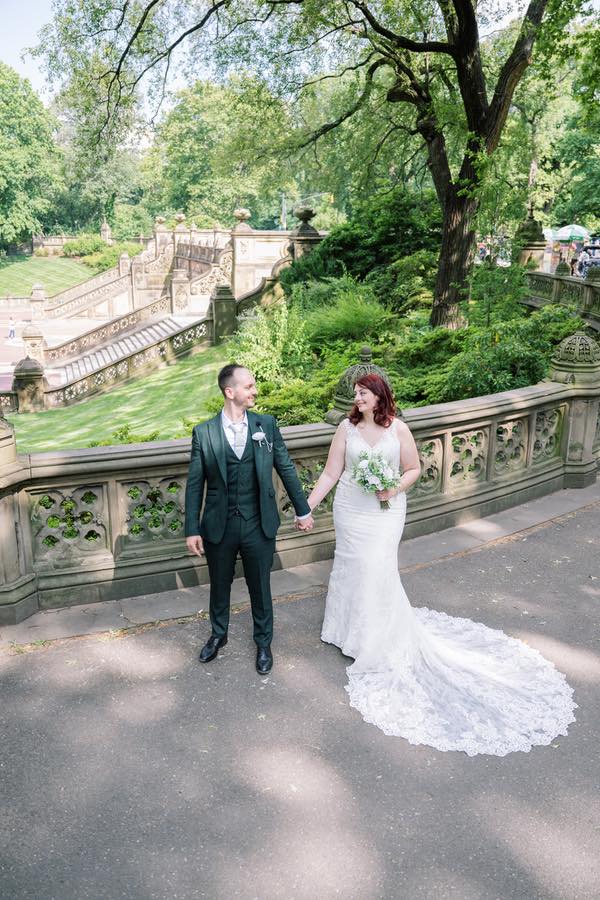 wedding in central park