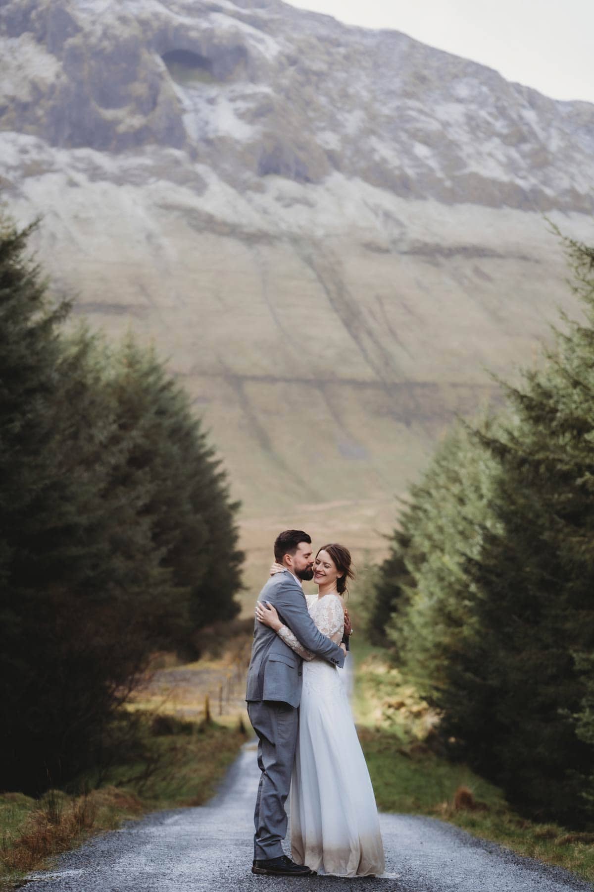irish forest elopement