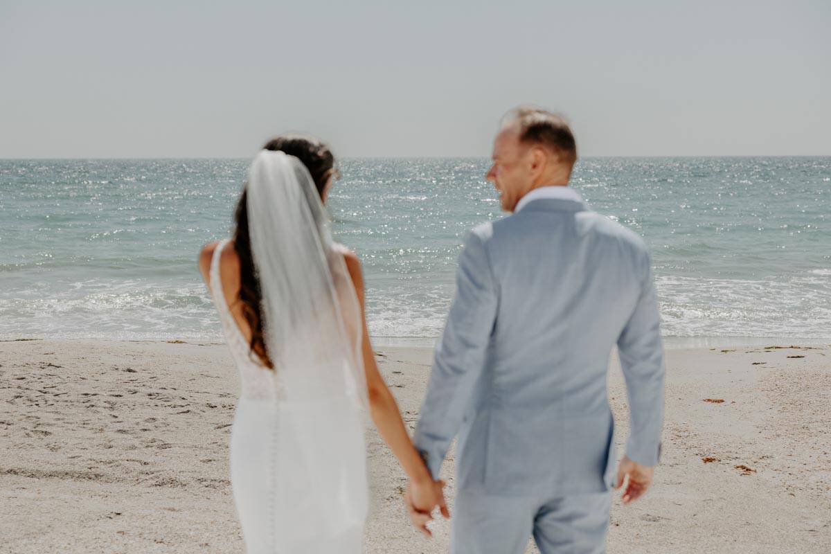 April Wedding at a Botanical Park in Florida