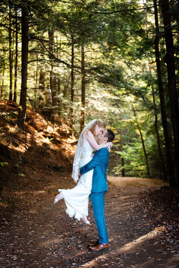 Woodland Whispers and Lakeside Vows: Mary & Kyle's Dreamy Adirondack Wedding - Adirondack Wedding
