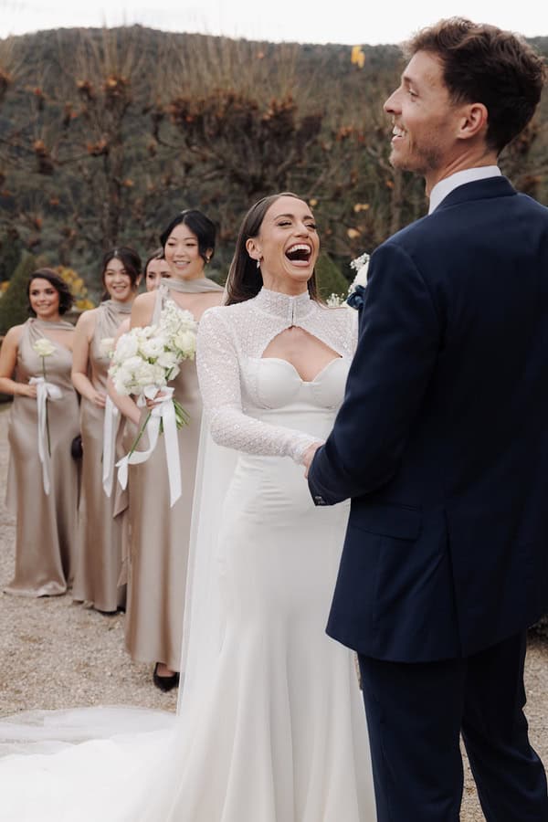 Allison And Emmett's Stunning Villa Cetinale Wedding In Tuscany villa cetinale italy wedding