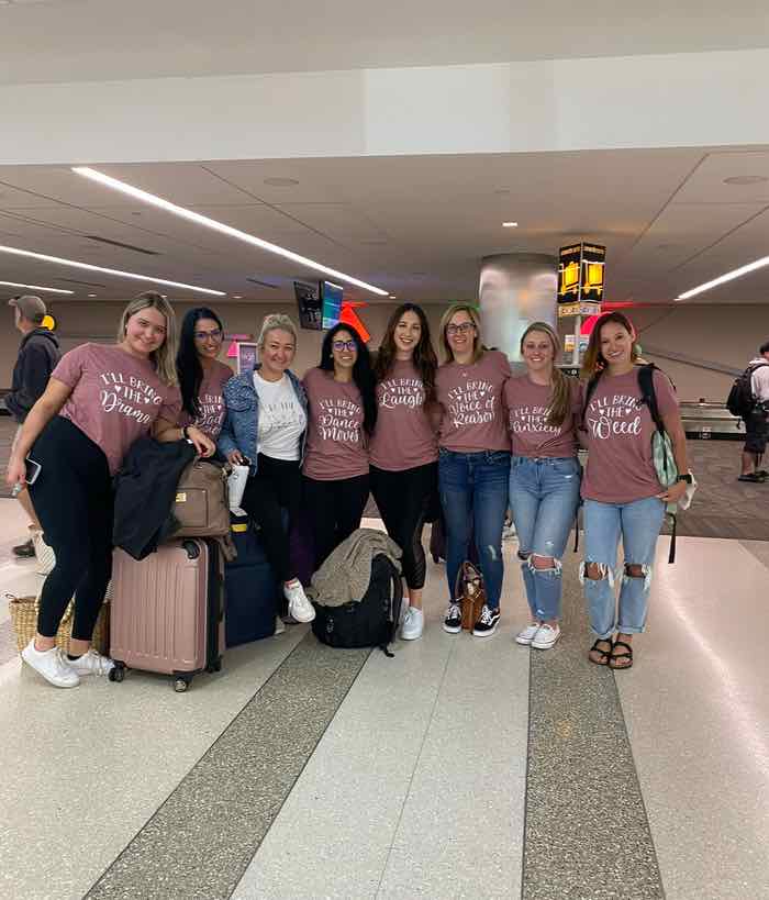 women going on Bachelorette Adventure