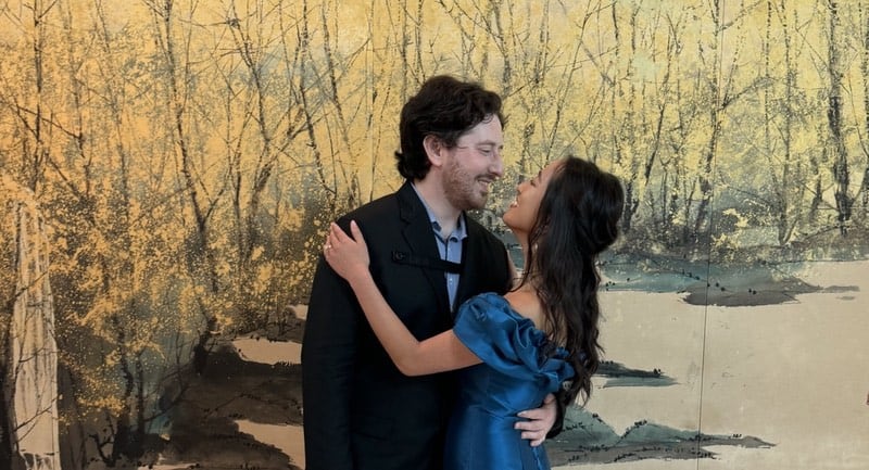 Creative Wedding Proposal Hits All the Right Notes—Leading to a Dreamy Hotel Bel-Air Wedding