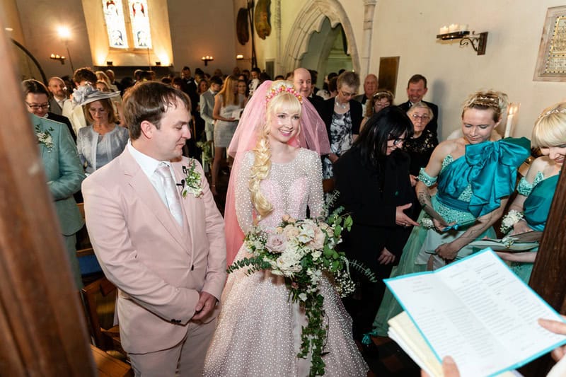 Whimsical Disney Princess Wedding at Orchardleigh