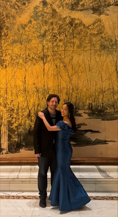 Christina Teenz Tan and Ron Danziger's Creative Wedding Proposal Strikes a Chord Before Their Elegant Hotel Bel-Air Wedding - Hotel Bel Air Wedding