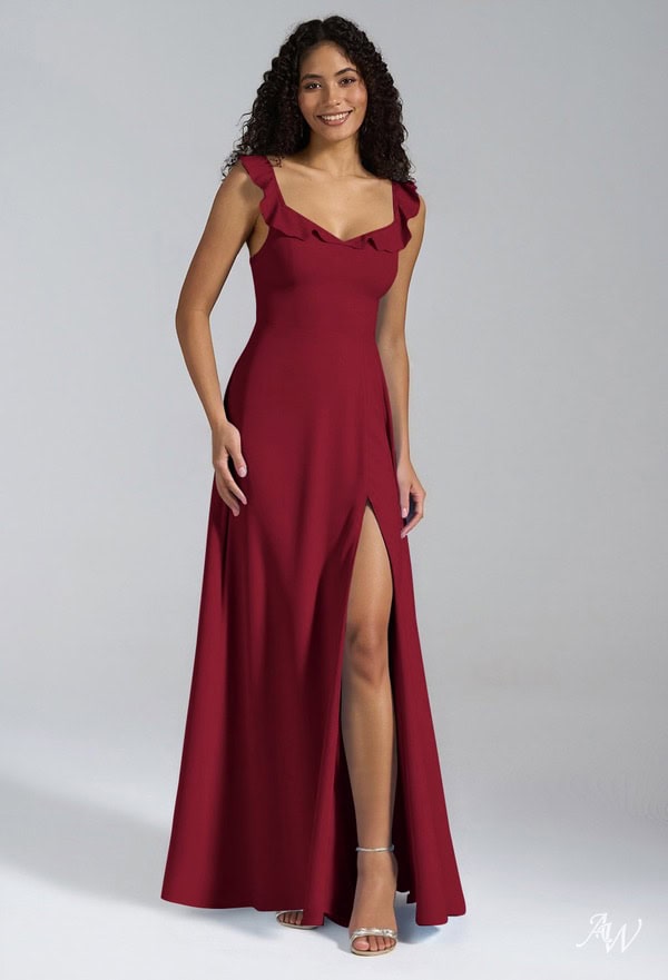 jester red bridesmaid dress