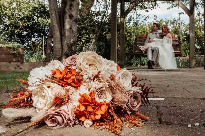 flowers at one of the top wedding venues in york