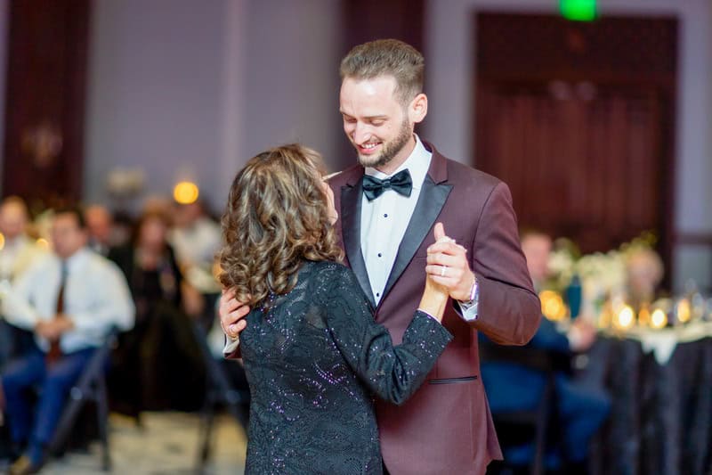 groom dancing with his mother at Omni Montelucia Celebration at One of the Top Wedding Venues in Paradise Valley