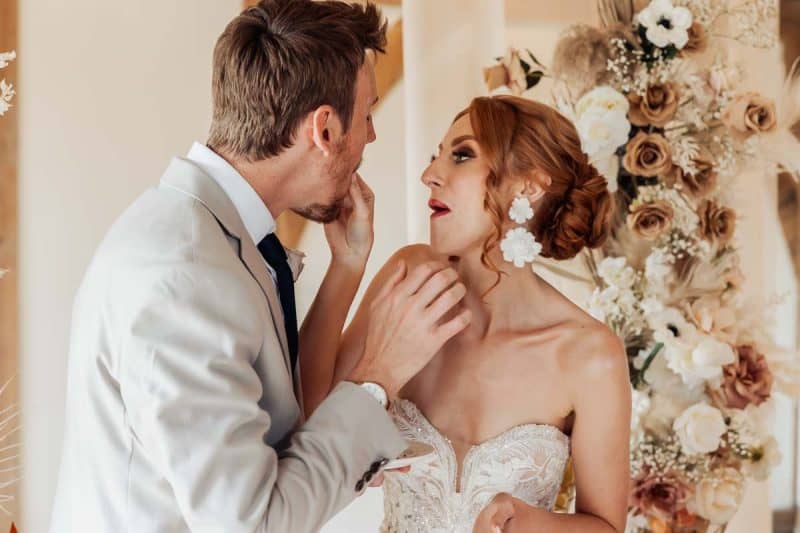 bride and groom at top wedding venue in york
