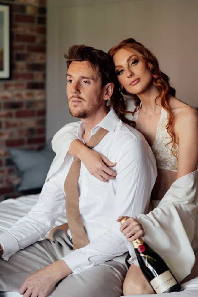 bride and groom at top wedding venue in york