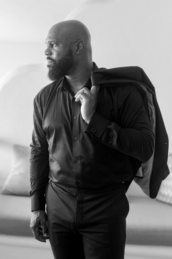 groom at Celebration at One of Mexico Top Destination Wedding Resorts