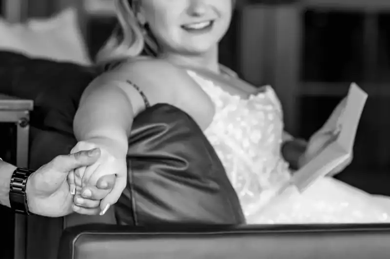 bride at wedding venue in syracuse