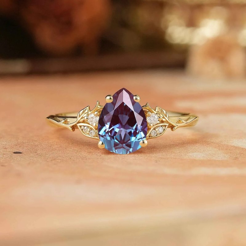 The Allure and Meaning of Alexandrite Engagement Rings: A Gemstone That Transcends Tradition - Alexandrite Engagement Rings