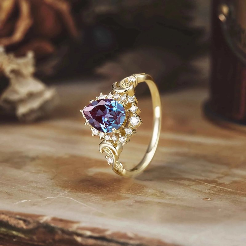 The Allure and Meaning of Alexandrite Engagement Rings: A Gemstone That Transcends Tradition - Alexandrite Rings
