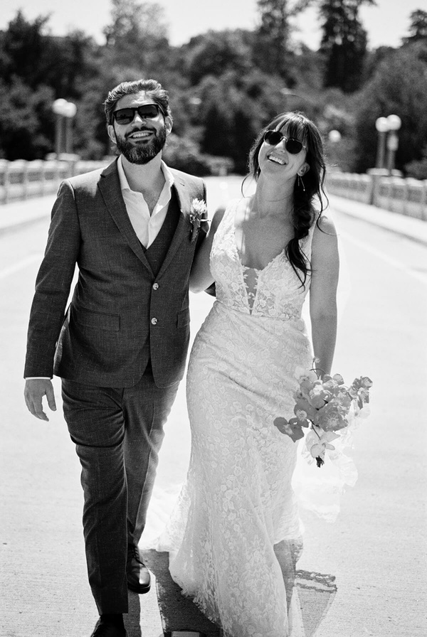 A Backyard Wedding Ceremony on 35mm at Center for the Arts, Eagle Rock - Backyard Wedding Ceremony In Los Angeles