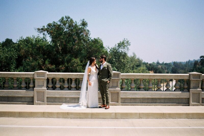 A Backyard Wedding Ceremony on 35mm at Center for the Arts, Eagle Rock - Backyard Wedding Ceremony On Mm At Center For The Arts Eagle Rock Los Angeles