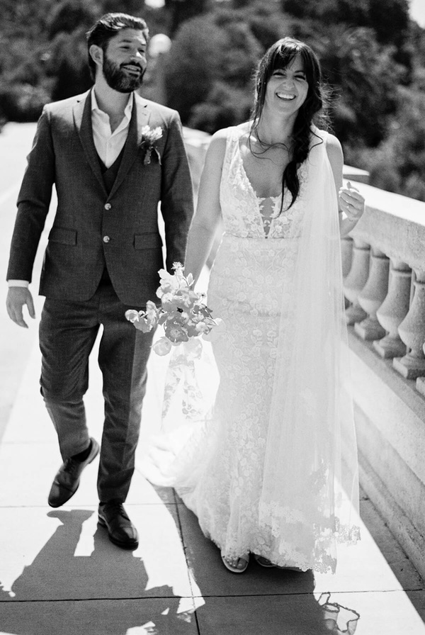 A Backyard Wedding Ceremony on 35mm at Center for the Arts, Eagle Rock - Backyard Wedding Ceremony On Mm At Center For The Arts Eagle Rock Los Angeles