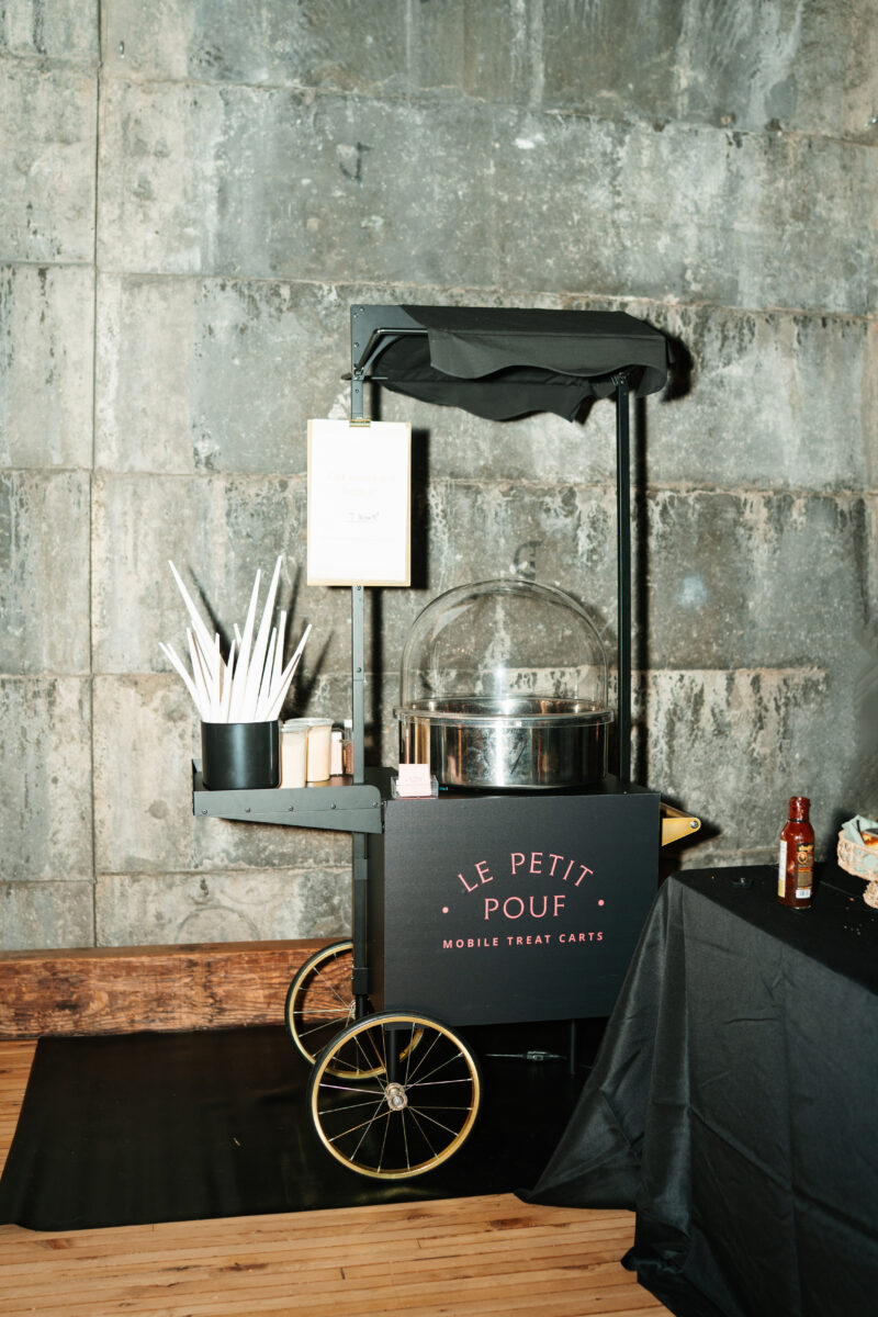 food cart at one of the top wedding venues massachusetts