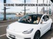 wedding transportation in australia