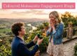 Coloured Moissanite Engagement Rings